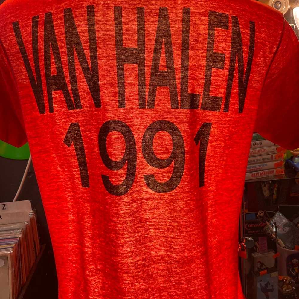 Van Halen shirt 1991 - image 4