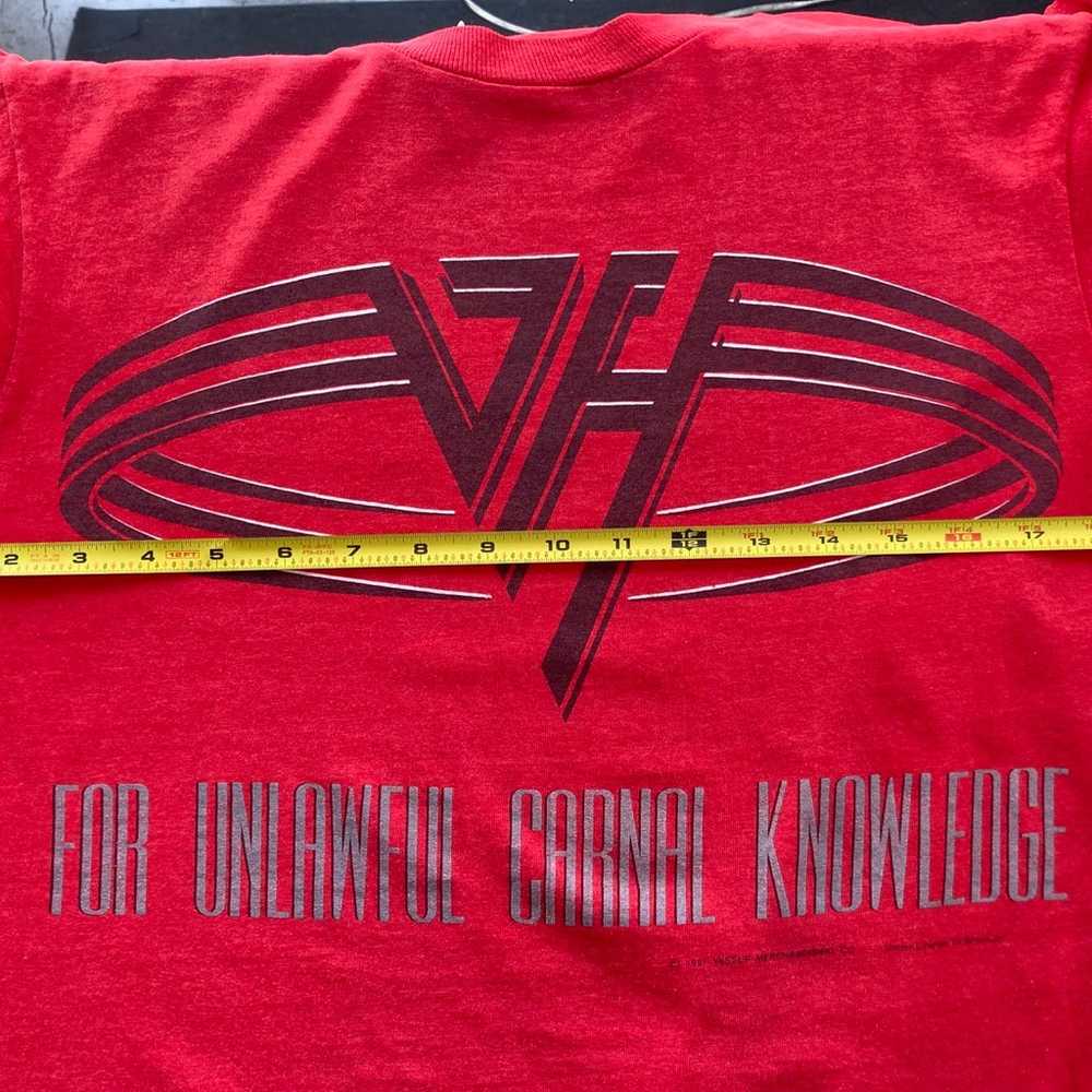 Van Halen shirt 1991 - image 6