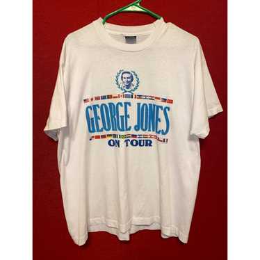 Vintage George Jones concert tee