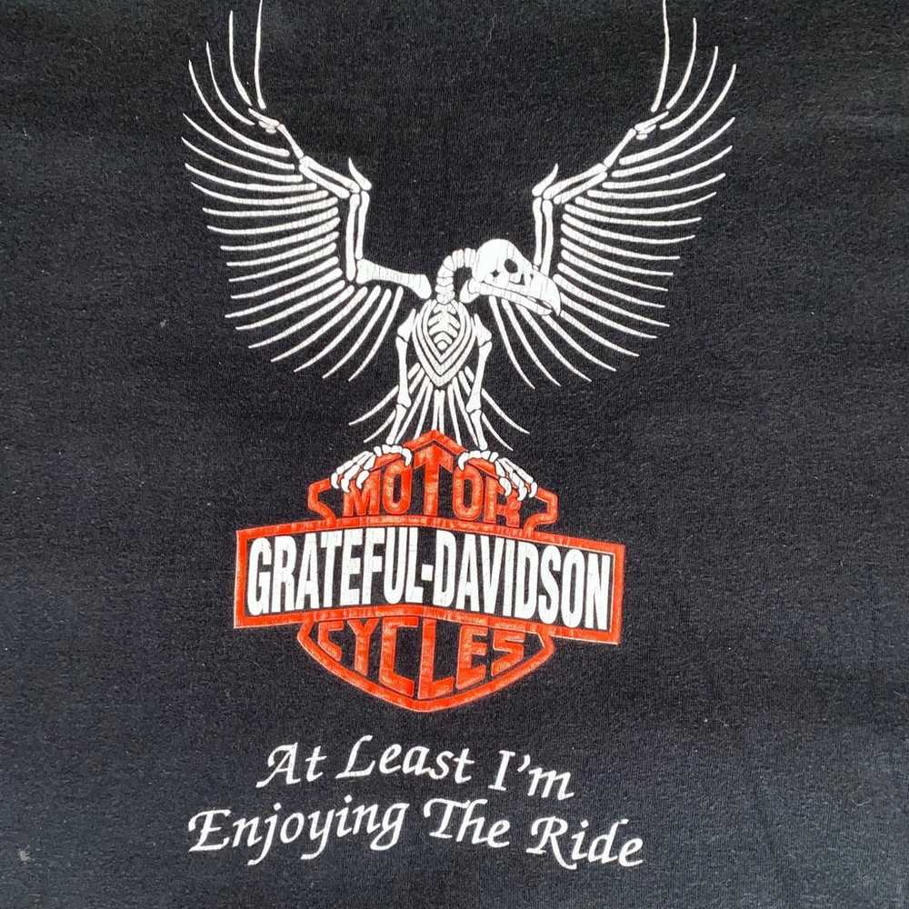 Vintage Grateful Dead x Harley Davidson t shirt - image 6