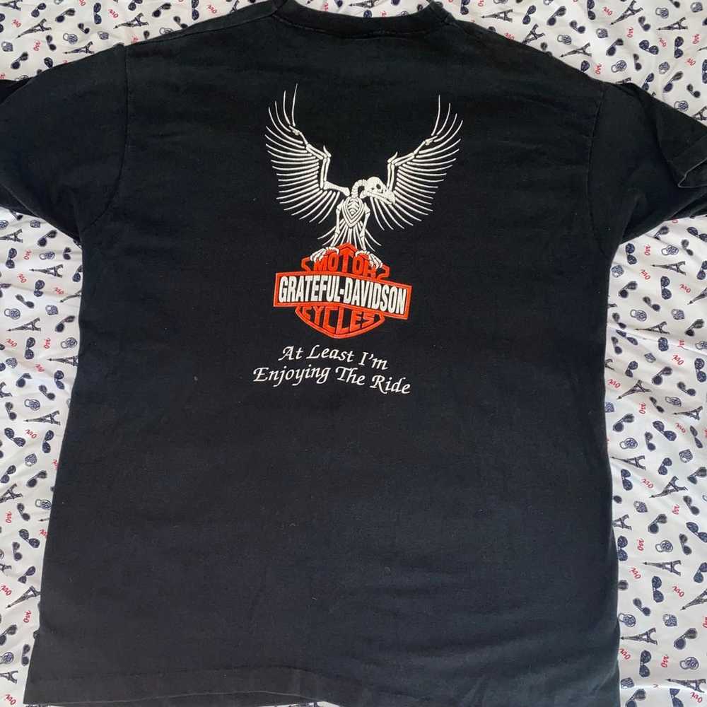 Vintage Grateful Dead x Harley Davidson t shirt - image 7