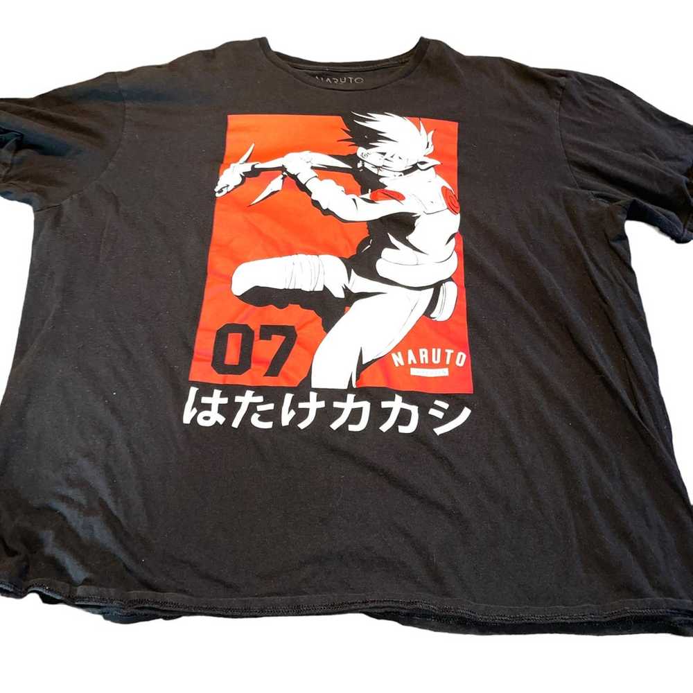 Naruto Men’s Anime Graphic TShirt Size 3X Vintage… - image 1