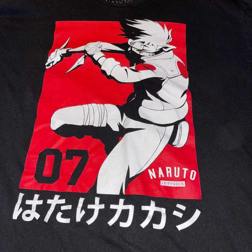 Naruto Men’s Anime Graphic TShirt Size 3X Vintage… - image 2