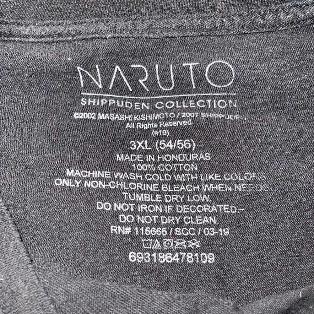 Naruto Men’s Anime Graphic TShirt Size 3X Vintage… - image 3