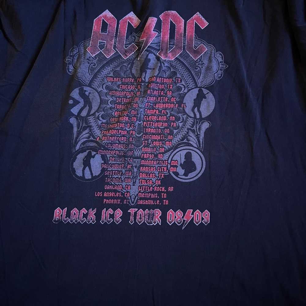 Vintage AC/DC Tour Shirt - image 2