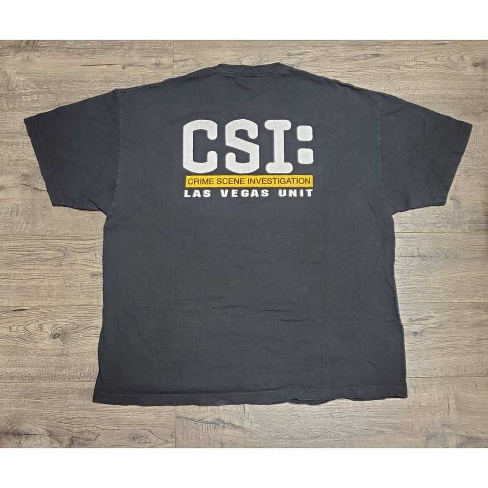Vintage CSI Las Vegas TV Promo T Shirt - image 1