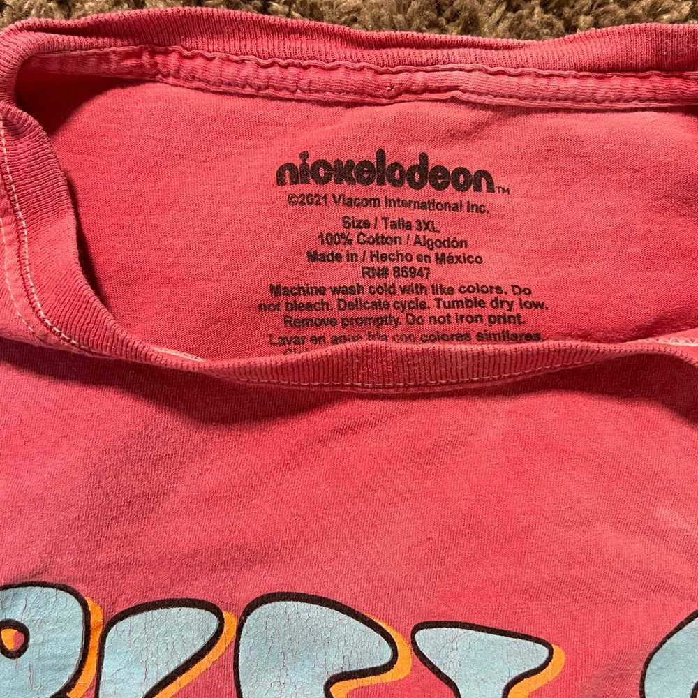 Vintage/retro Nickelodeon Graphic Shirt - image 3