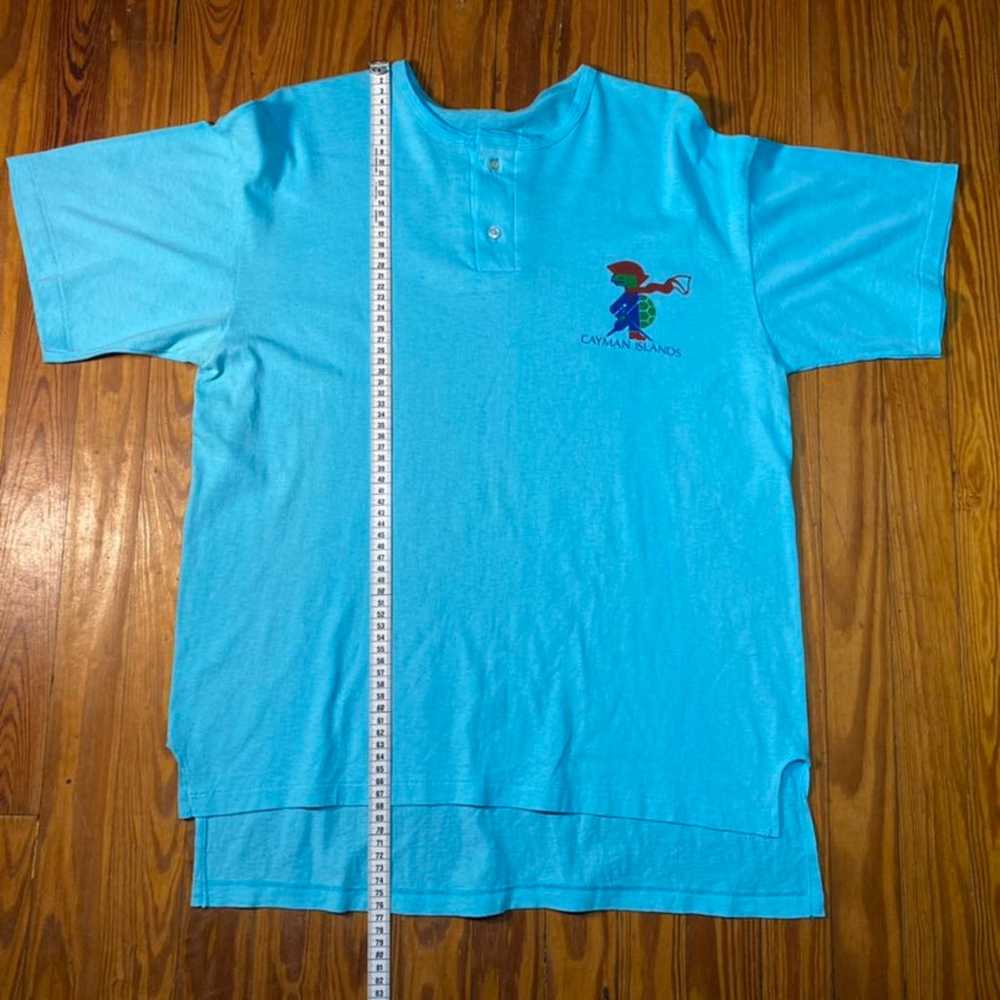 Vintage Cayman Islands Short Sleeve Single-Stitch - image 8