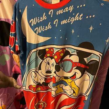 Vintage 1980s Mickey Mouse Driving Tee - image 1