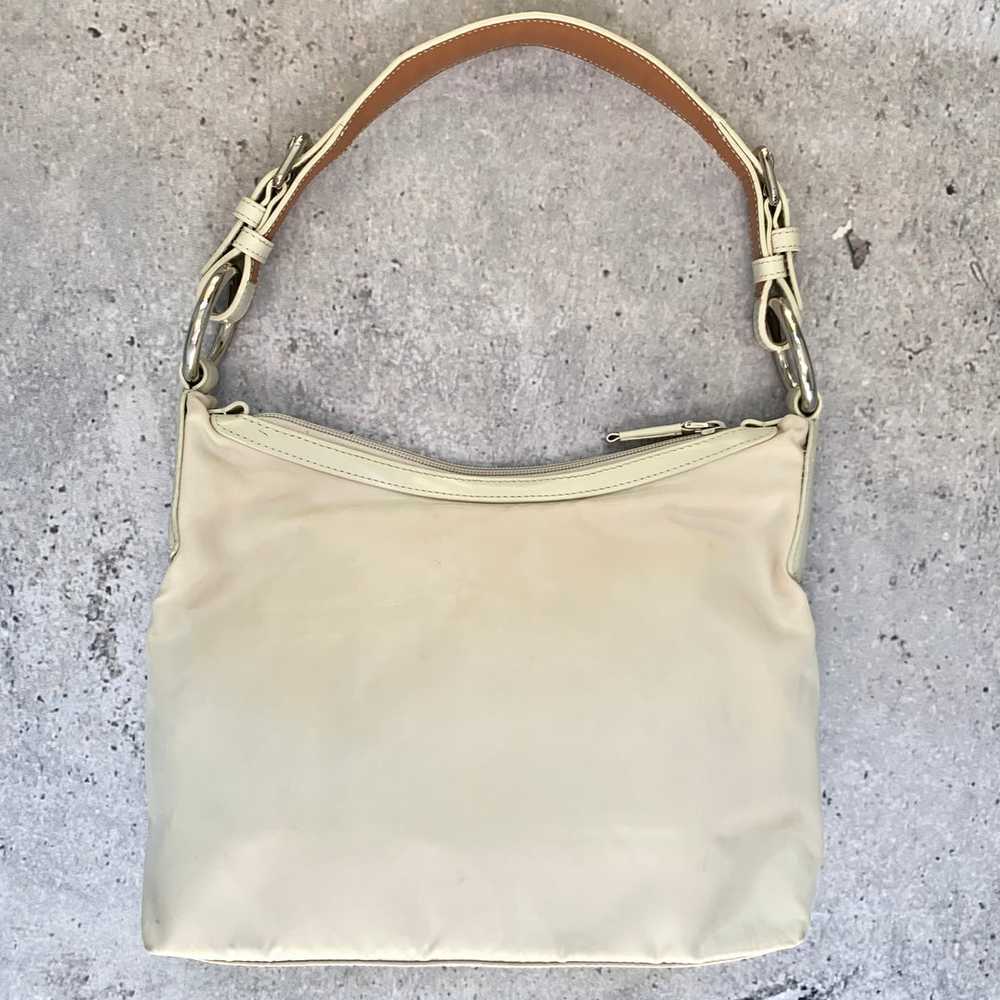 Prada Cream Nylon Hobo Bag - image 5