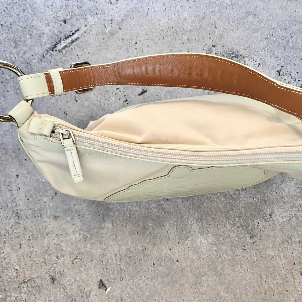 Prada Cream Nylon Hobo Bag - image 7