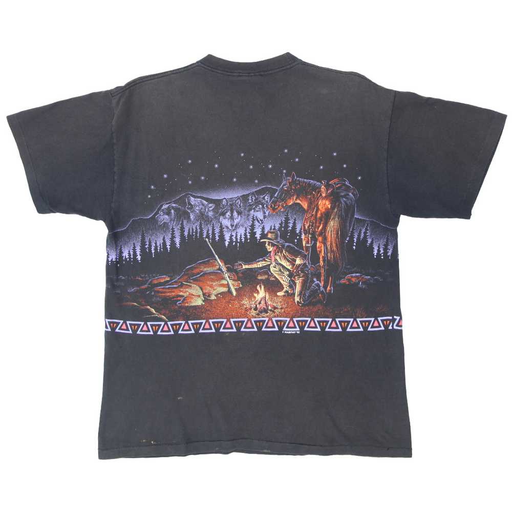 '92 Vintage Habitat Glacier Park Montana T-Shirt … - image 2