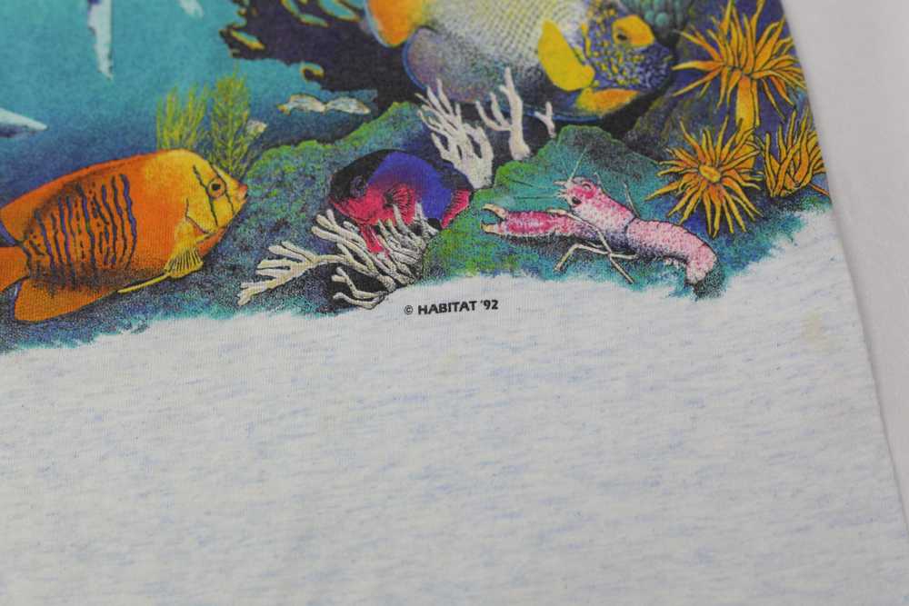 '92 Vintage Habitat T-Shirt Single Stitch Made In… - image 4