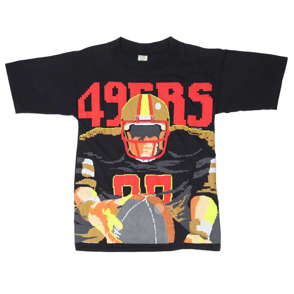 1989 Vintage NFLP San Francisco 49ers T Shirt S Stitc Gem