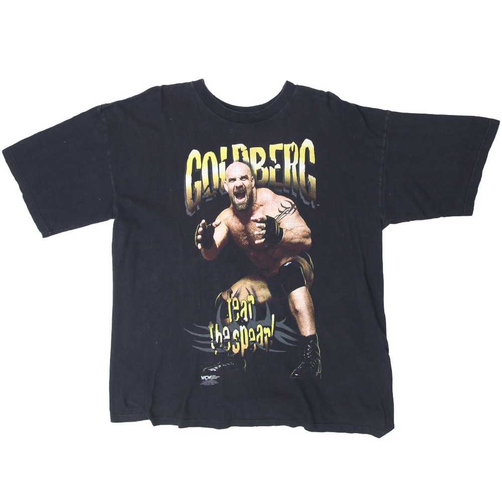 1998 Vintage Goldberg Fear The Spear T-Shirt Black WC… - Gem