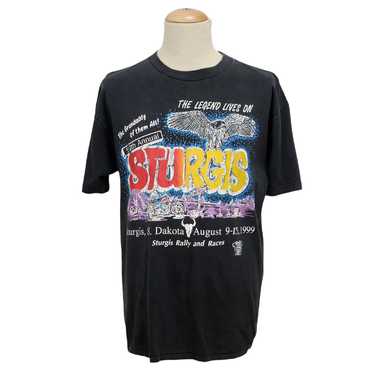 1999 59th Annual Sturgis South Dakota Vintage T-S… - image 1