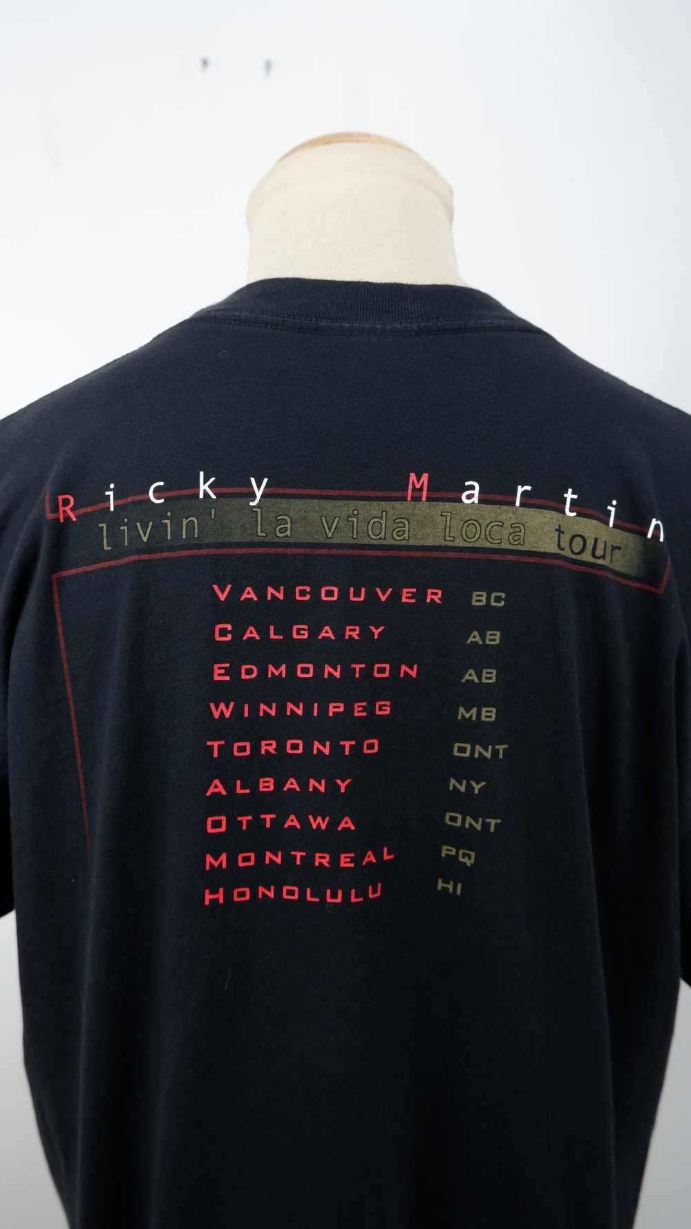 1999 Ricky Martin Livin' La Vida Loca VNTG Tour T… - image 4