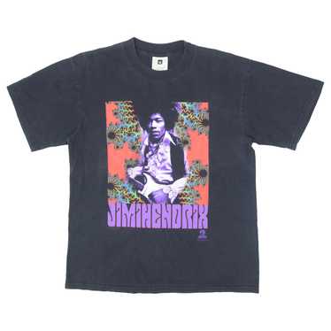 2000 Vintage Jimi Hendrix T-Shirt Black Winterlan… - image 1