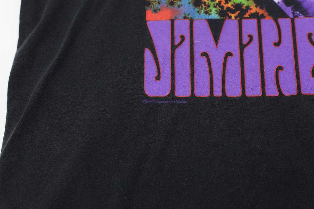 2000 Vintage Jimi Hendrix T-Shirt Black Winterlan… - image 5