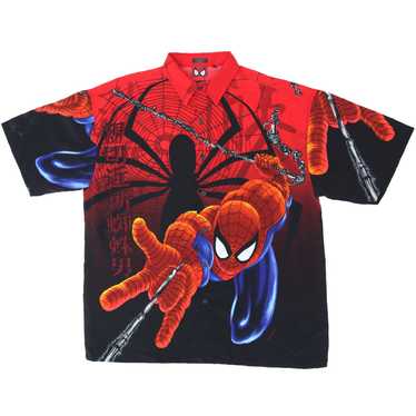 2001 Marvel Comics Spiderman All Over Print Vinta… - image 1