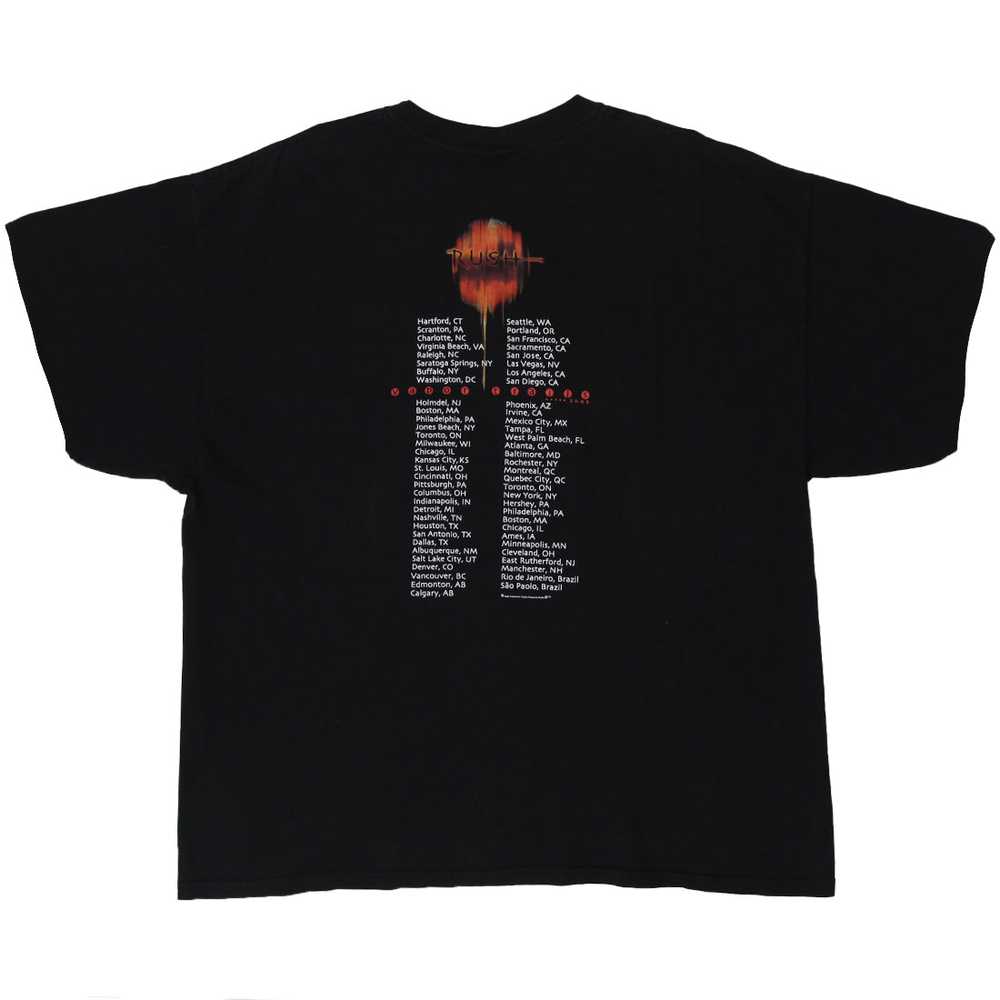 2002 Rush Vapor Trails Vintage Tour T-Shirt - Gem