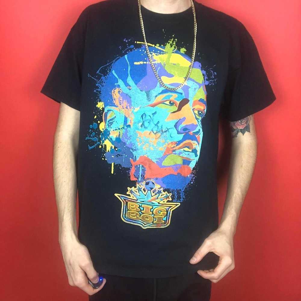 Rap Tees × Vintage Autographed Big Boi Shirt - image 2