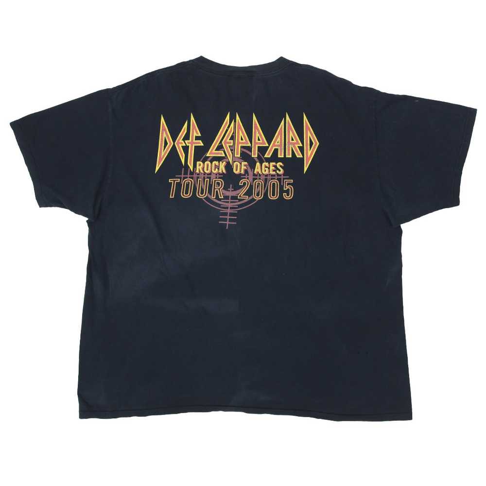 2005 Vintage Def Leppard Rock Of Ages Tour T-Shir… - image 2