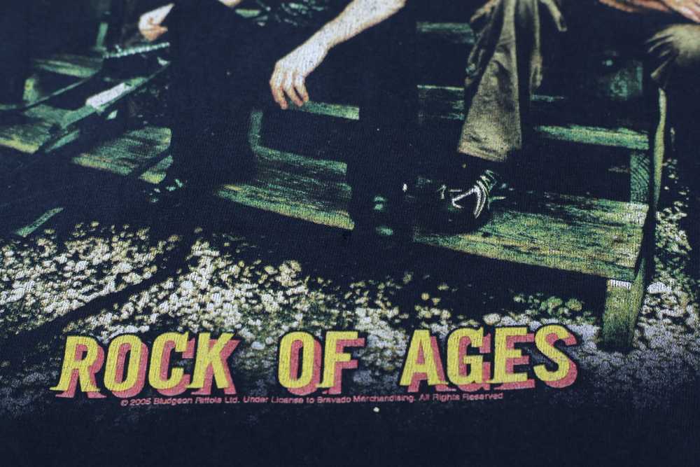 2005 Vintage Def Leppard Rock Of Ages Tour T-Shir… - image 5