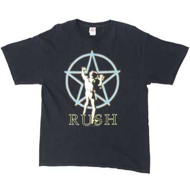 2005 Vintage Rush Band T-Shirt Black AAA XL - image 1