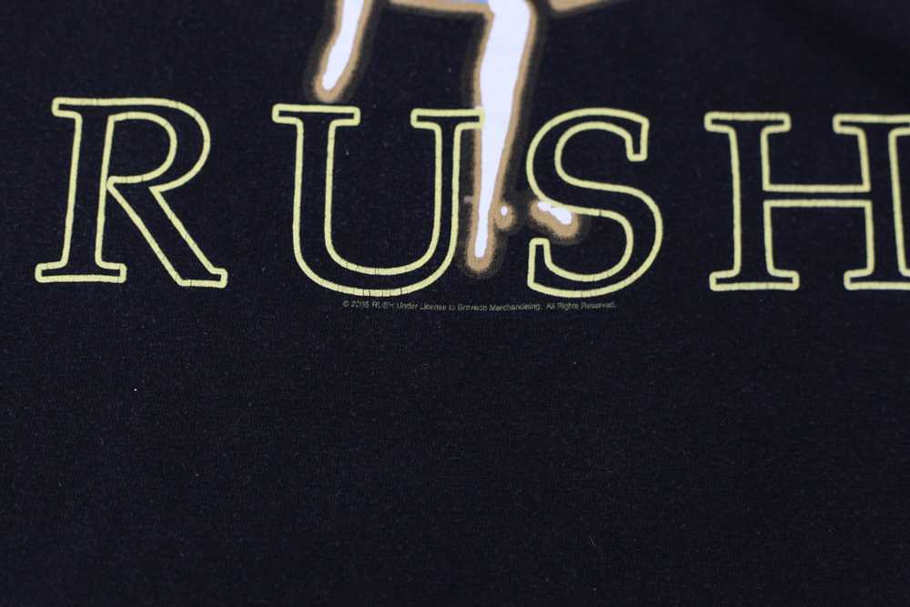 2005 Vintage Rush Band T-Shirt Black AAA XL - image 4