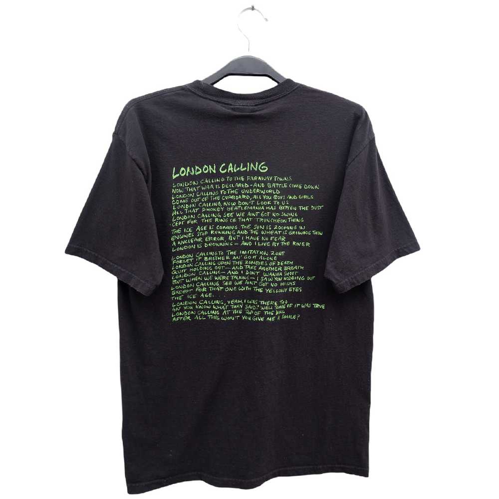 Vintage The Clash London Calling Black T-Shirt - image 2