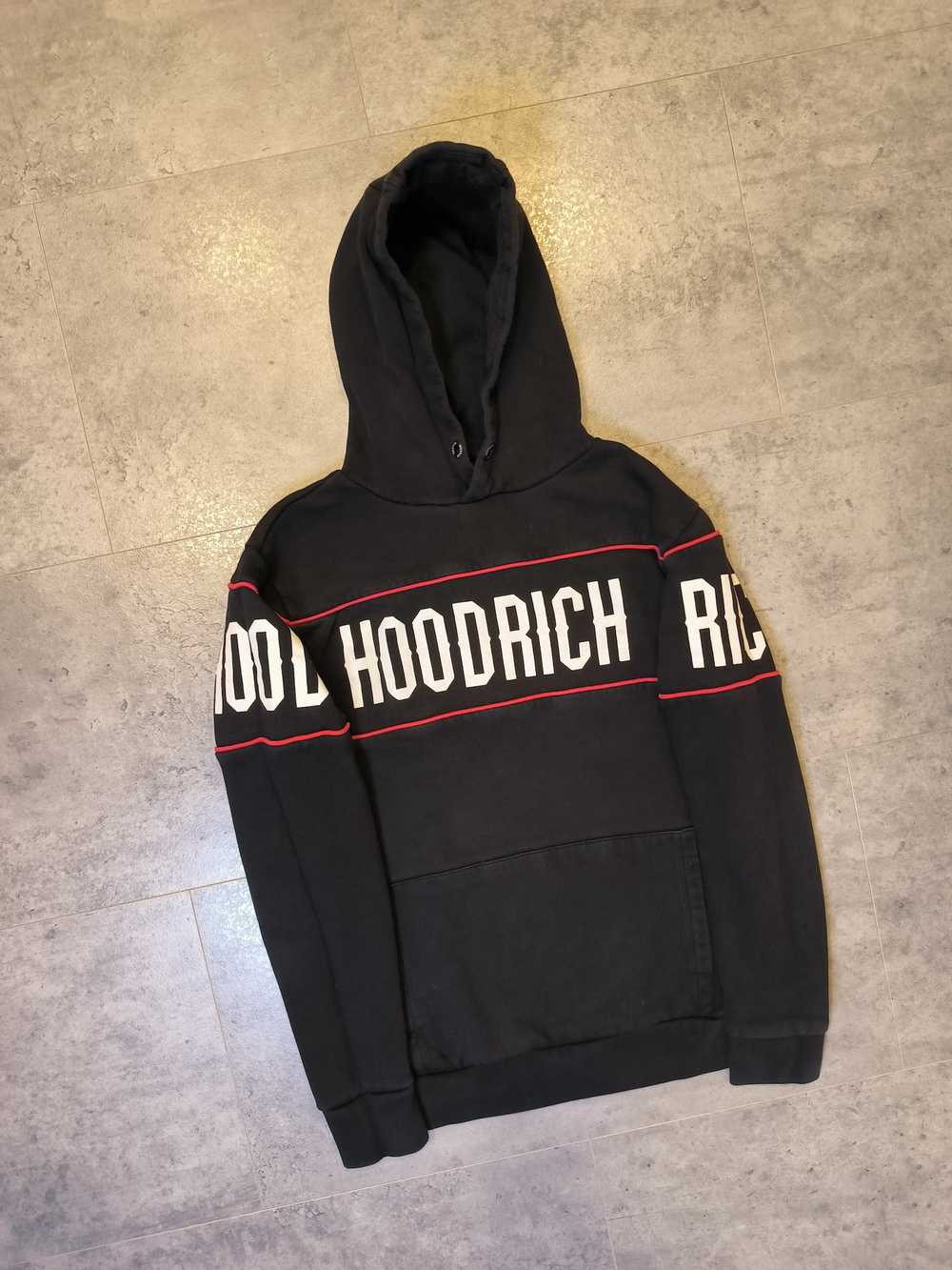 Hood Rich Piece Of Shit Hood Rich Hoodie Logo - image 1