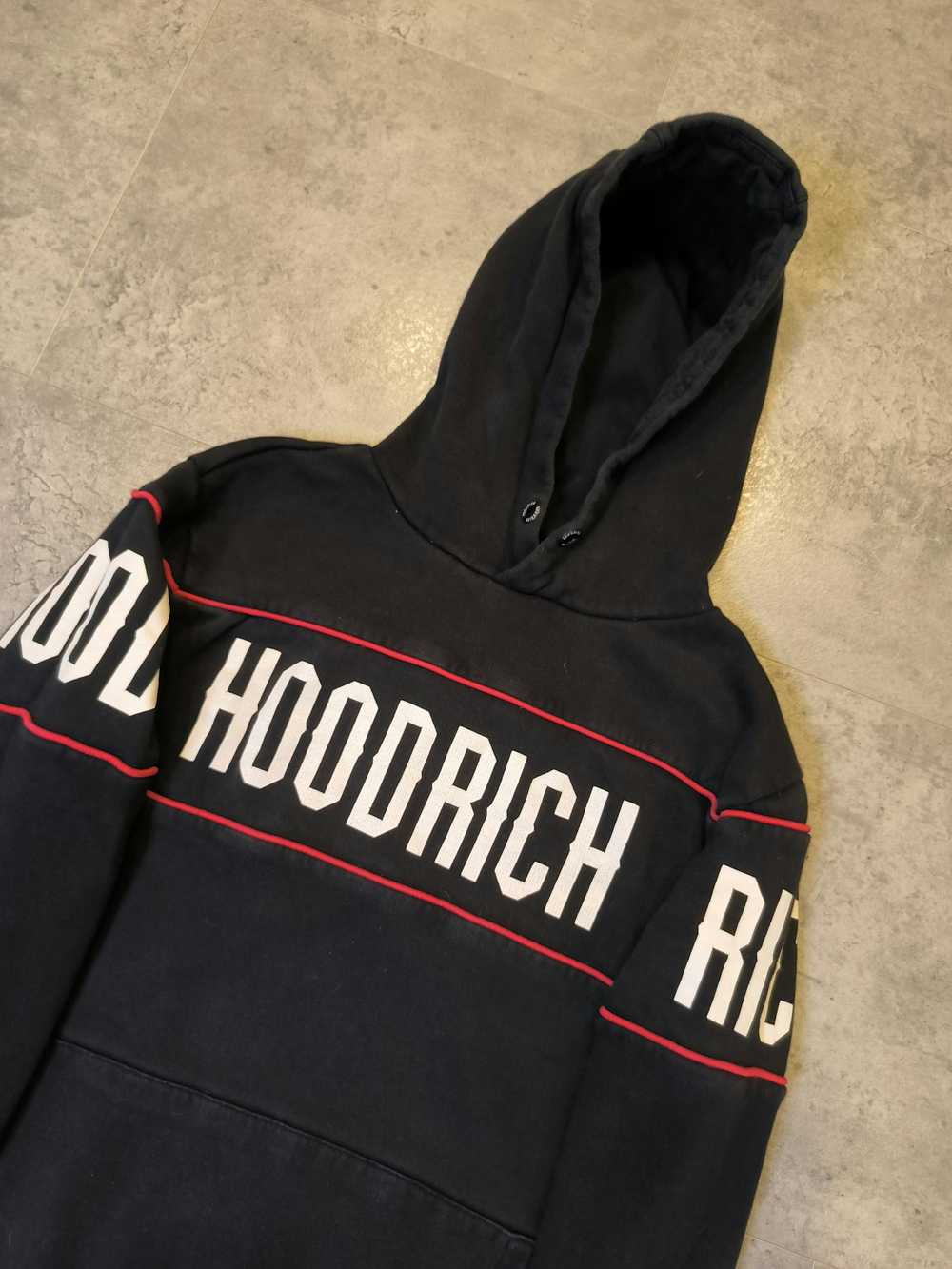 Hood Rich Piece Of Shit Hood Rich Hoodie Logo - image 3