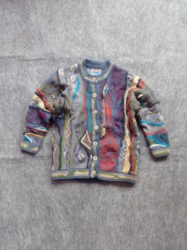 Coogi × Vintage AKLANDA Coogi Style 3d Knitwear