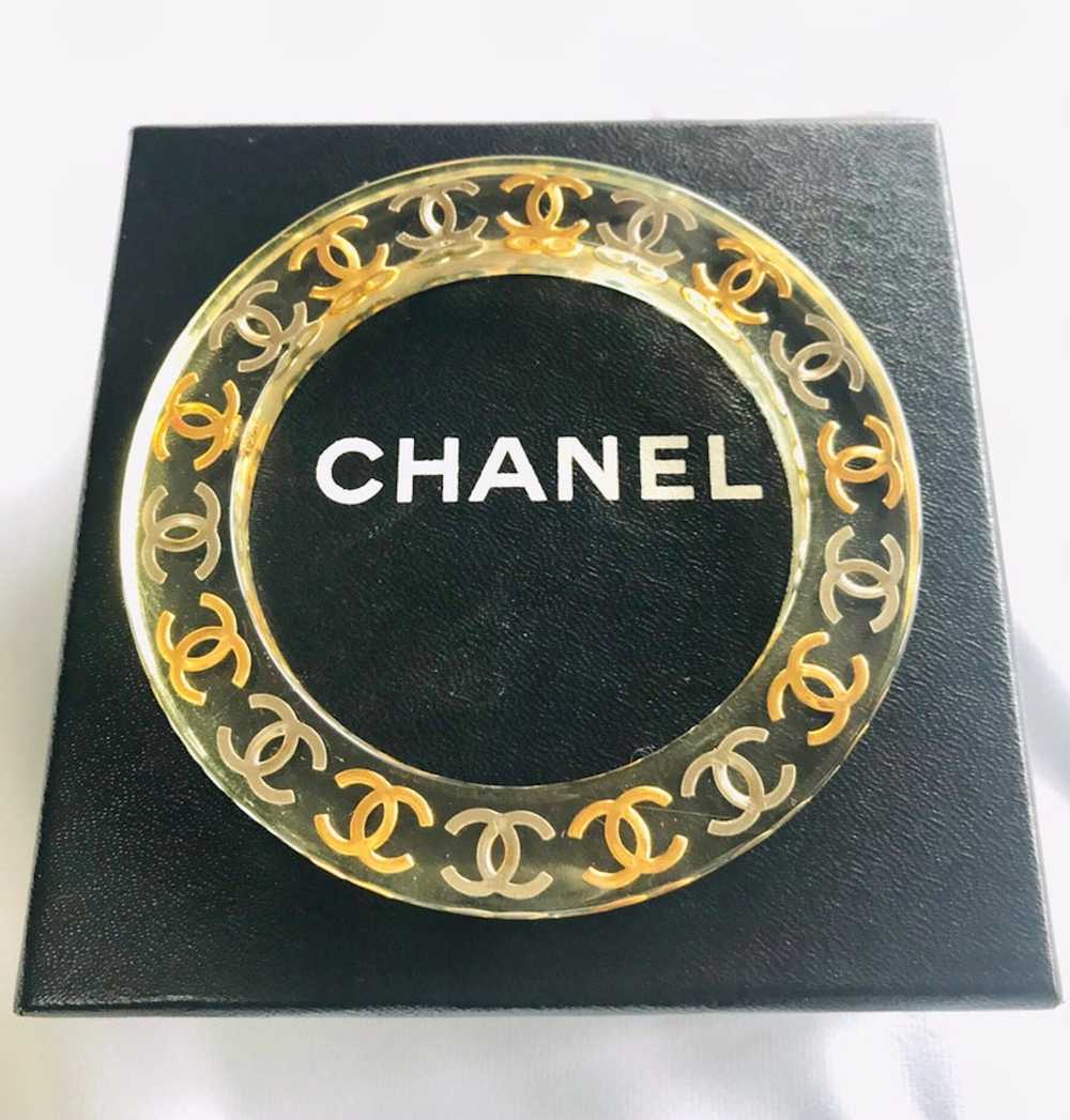 Chanel CHANEL Vintage resin bangle, bracelet with… - image 9