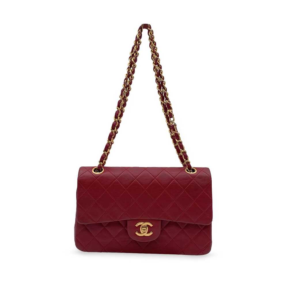 Chanel CHANEL Vintage Red Quilted Timeless Classi… - image 2