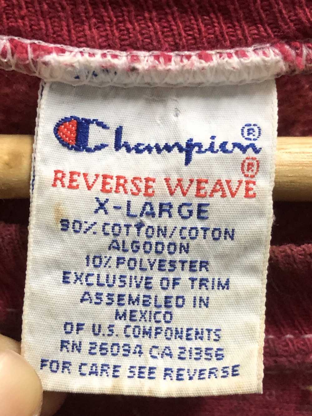 Champion × Vintage Vtg 90s Champion Reverse Weave… - image 7