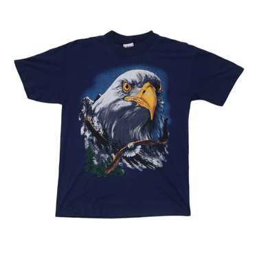 Vintage Signal Sports Flying Eagle T-Shirt Single… - image 1