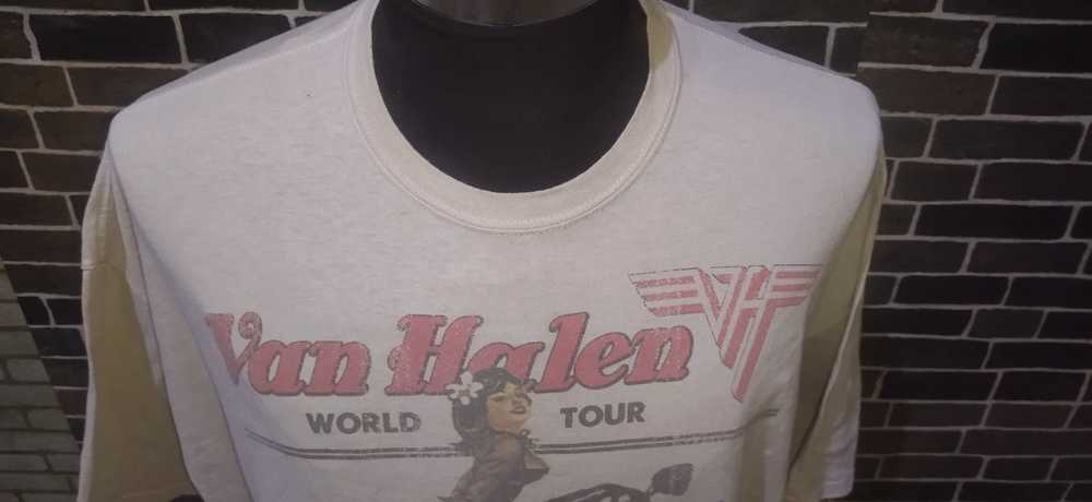 Band Tees × Tour Tee Van Halen 2012 Concert size … - image 2