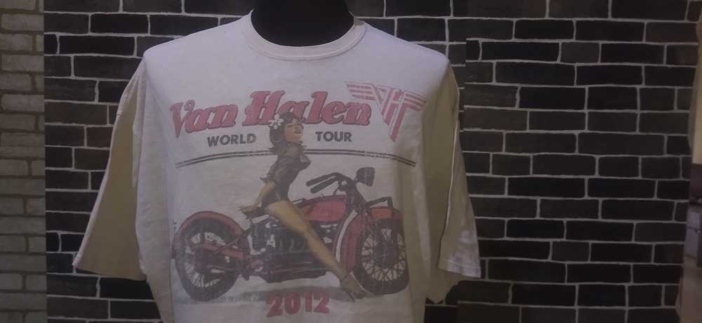 Band Tees × Tour Tee Van Halen 2012 Concert size … - image 3