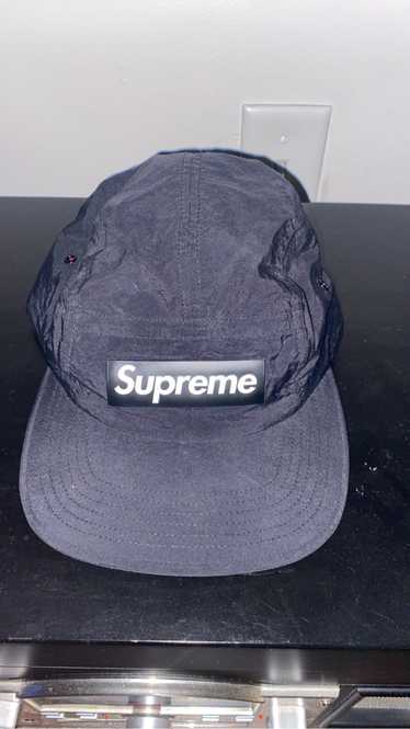 Supreme Supreme hat black nylon
