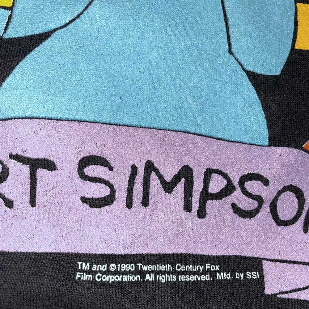 The Simpsons × Vintage Vintage Bart Simpson Crewn… - image 3