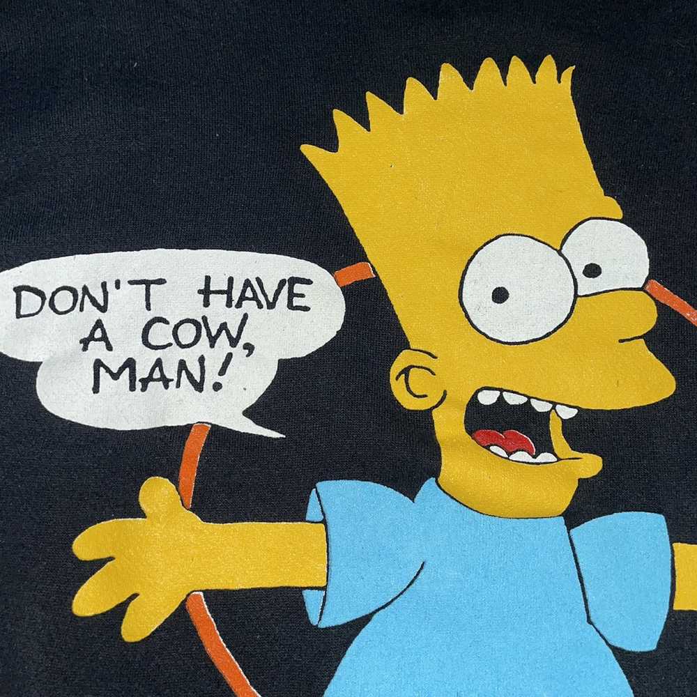 The Simpsons × Vintage Vintage Bart Simpson Crewn… - image 5