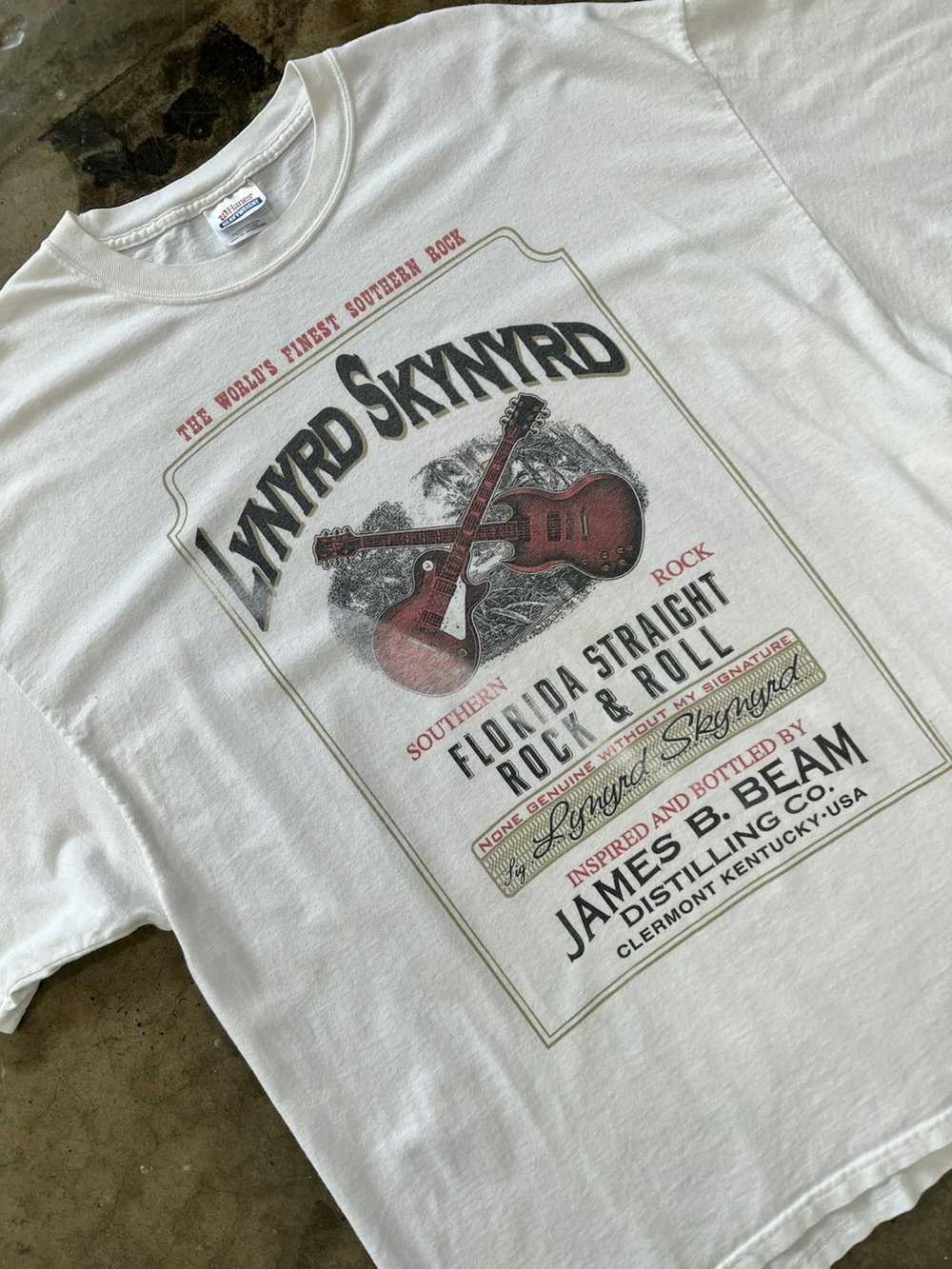 Band Tees × Vintage Vintage Lynyrd Skynyrd World'… - image 1