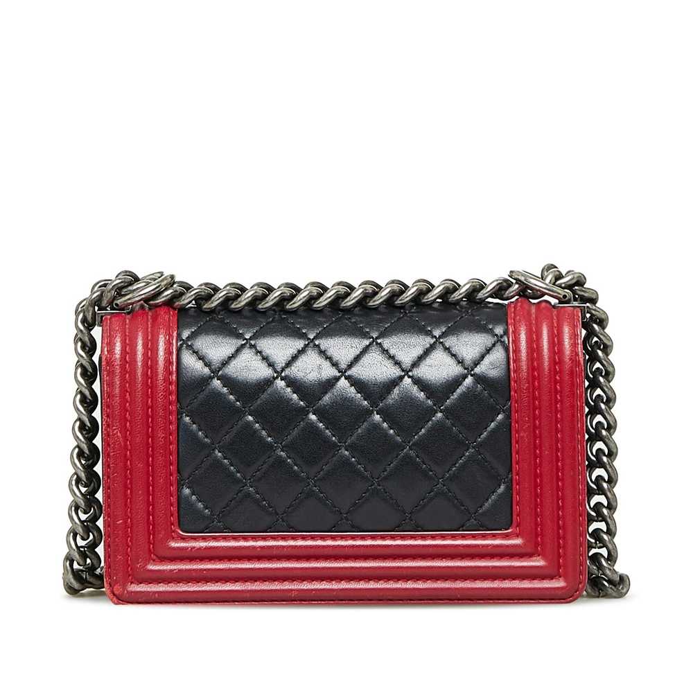 Chanel CHANEL Small Bicolor Boy Black - image 4