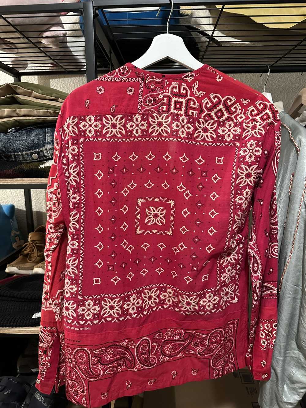 Visvim Red Visvim Bandana Tunic - image 2