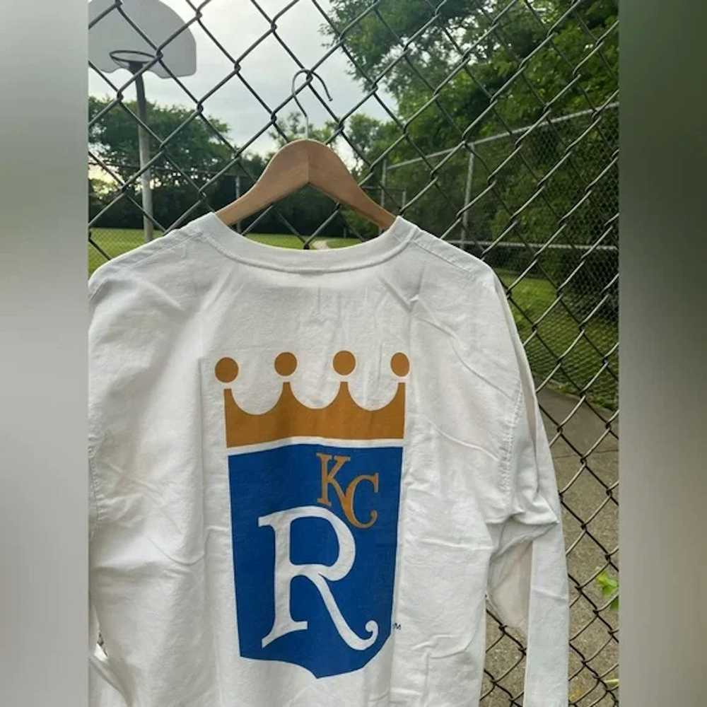 MLB × Vintage Vintage 80's KC Royals Long Sleeve … - image 3