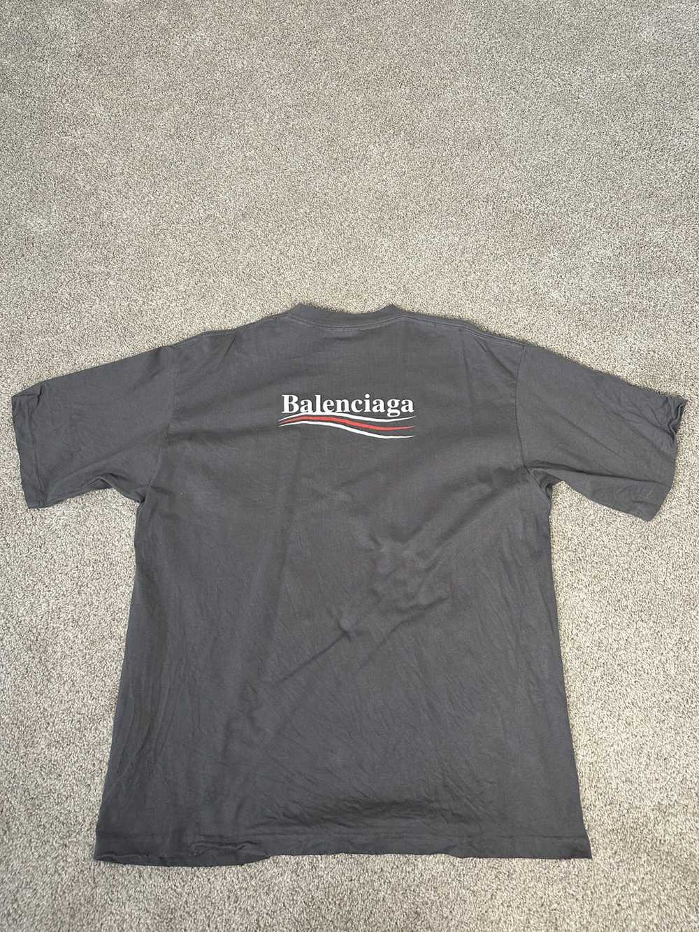 Balenciaga Balenciaga Political T Shirt Oversized - image 3