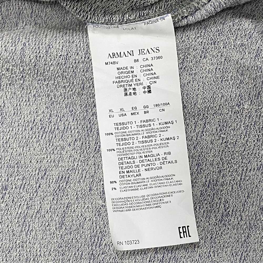 Giorgio Armani Armani Jeans AJ Zip Hoodie Size XL - image 8