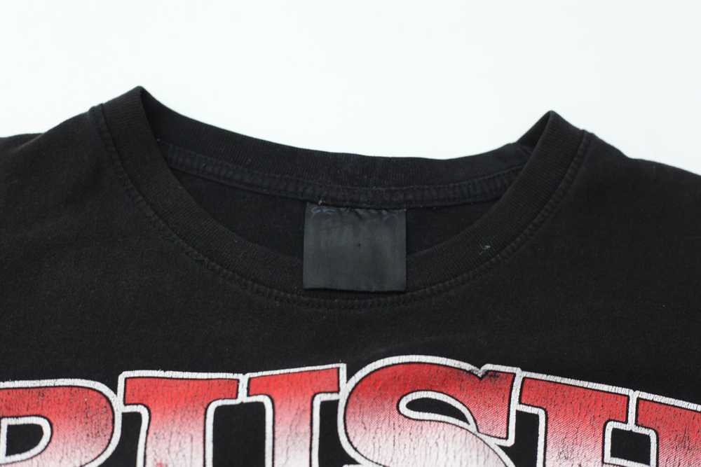 Vintage Rush Band T-Shirt Single Stitch Black XL - image 3